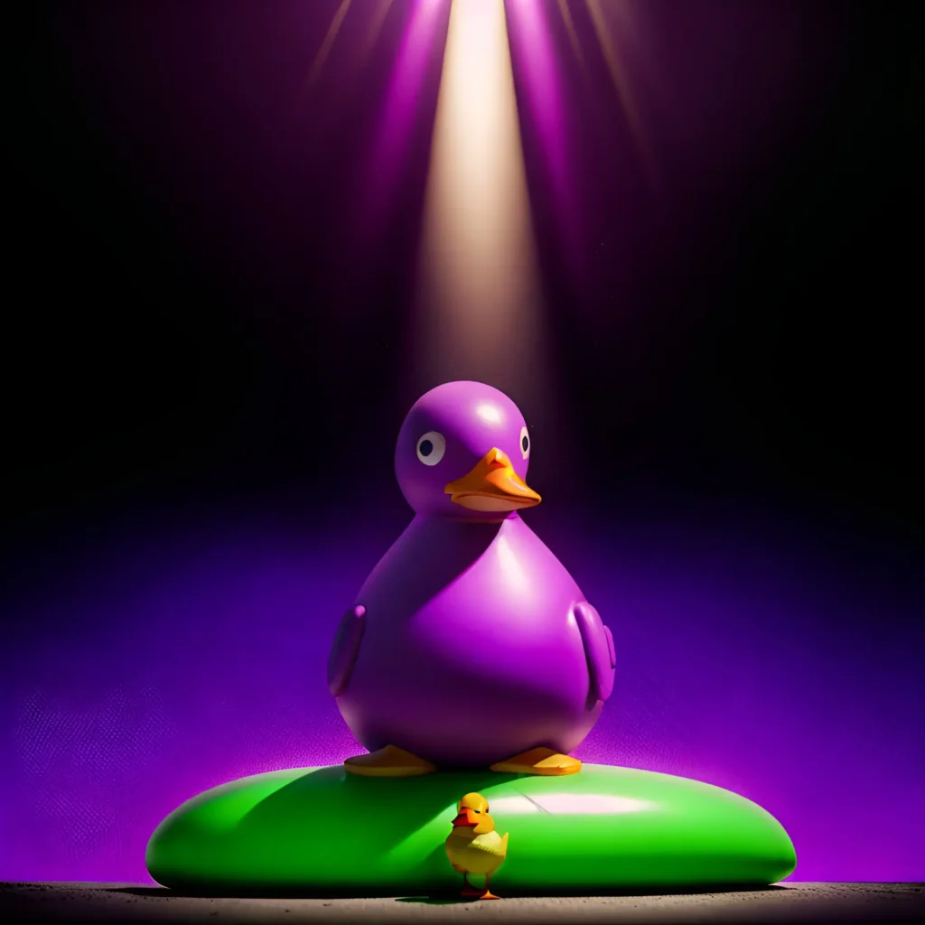 Ducks in the light